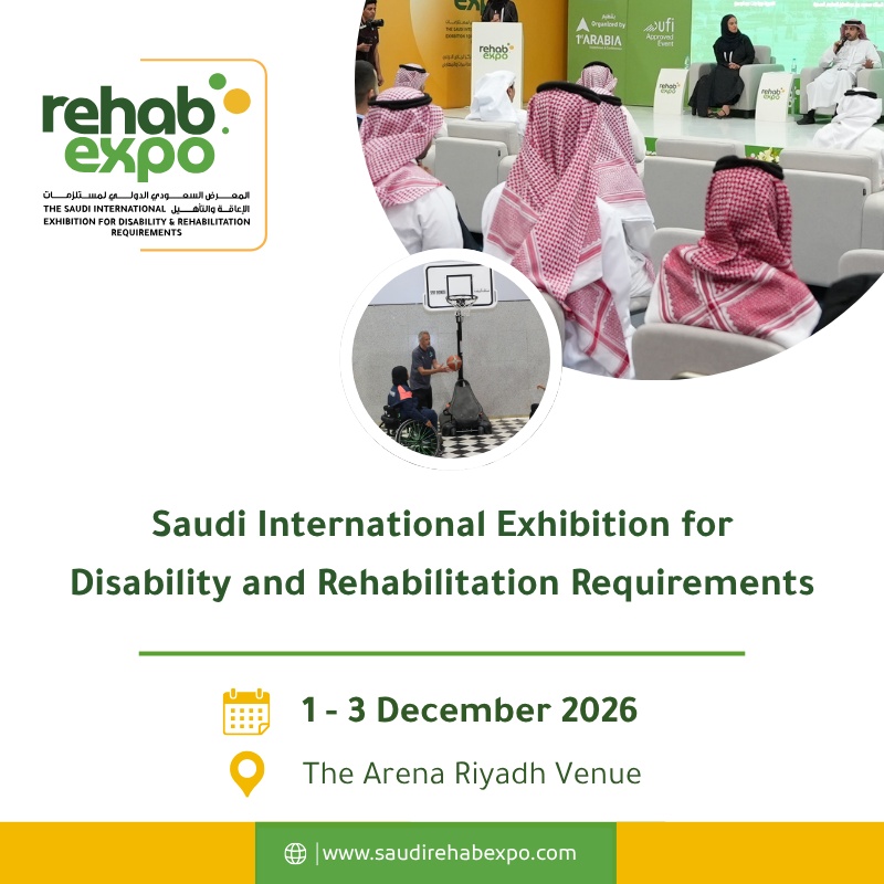 Riyadh becomes the hub for innovation in disability and rehabilitation at the Saudi International Rehab Expo 2026