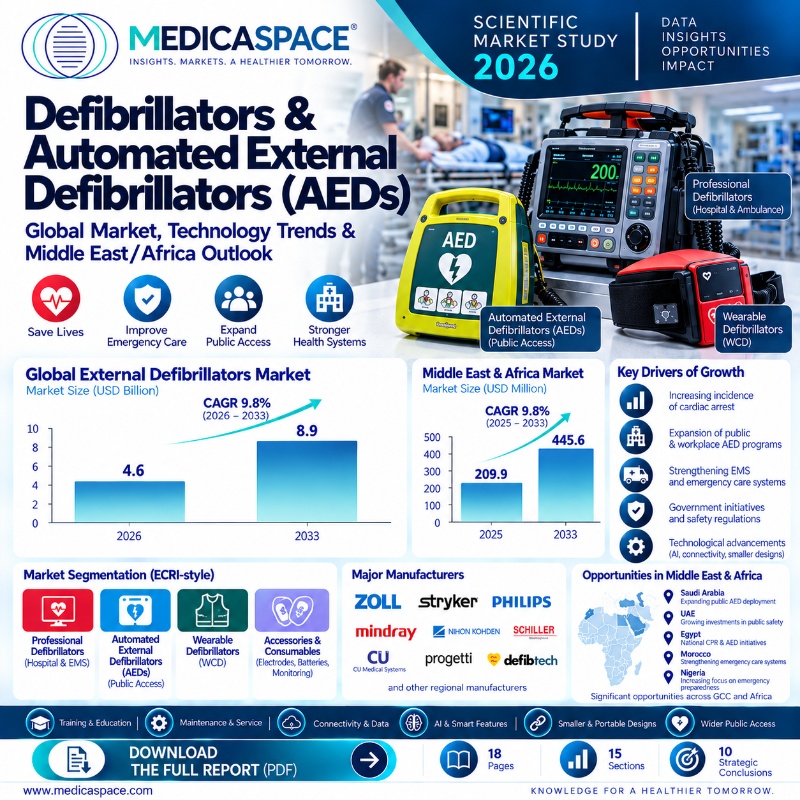 External Defibrillators & AEDs: Global Market and Middle East–Africa Outlook 2026